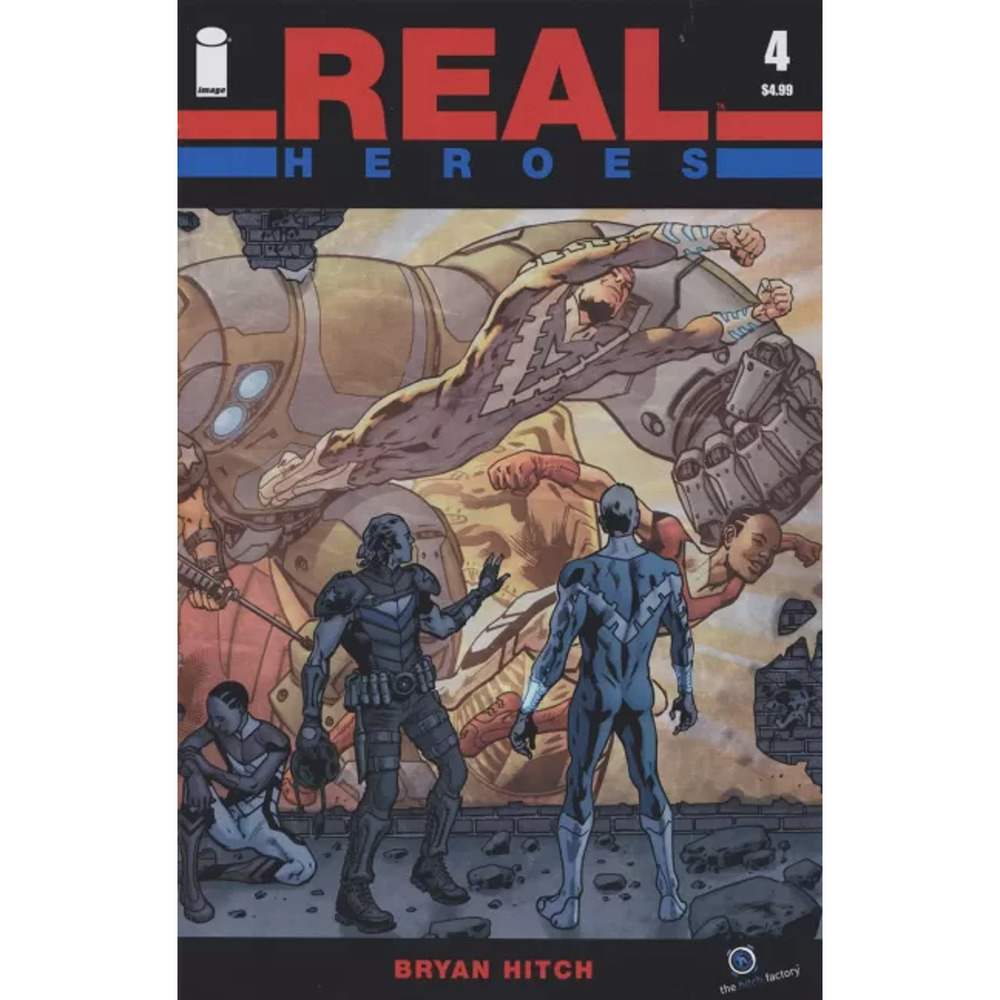 Real Heroes (Image Comics) #4 Bryan Hitch Regular Cover